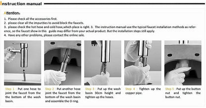 Faucet Chrome Brass Tall Faucet Mixer Sink Faucet
