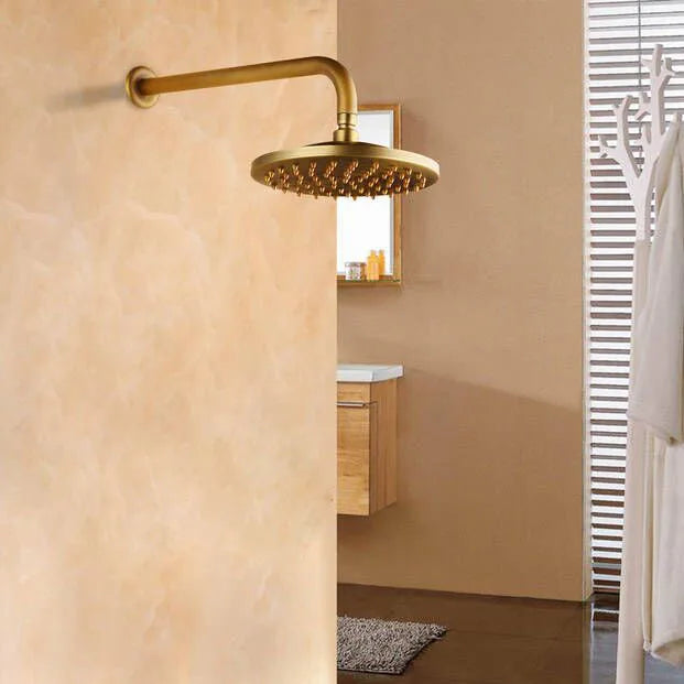 Kemaidi Antique Brass/Black Bathtub Basin Shower Mixer Tap