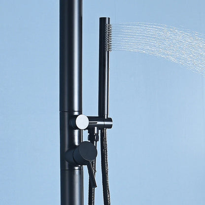 Outdoor Shower Column Garden Beach Waterproof Large Nozzle