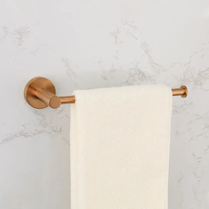 Bathroom Hardware 304 Stainless Steel Rose Gold Towel