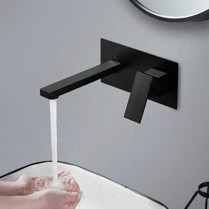Zappo Matte Black Bathroom Faucet Handle Bathroom Sink