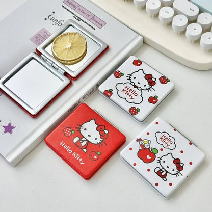 Genuine Hello Kitty Melody Folding Makeup Mirror Cartoon
