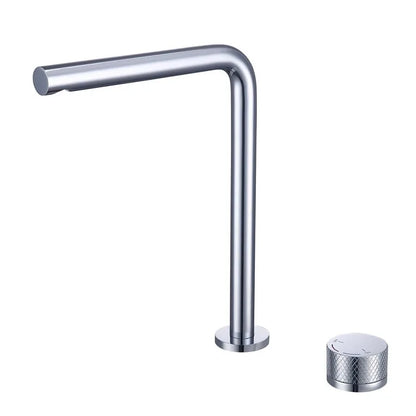 Brushed Gold Bathroom Faucet Two Holes Gun Grey