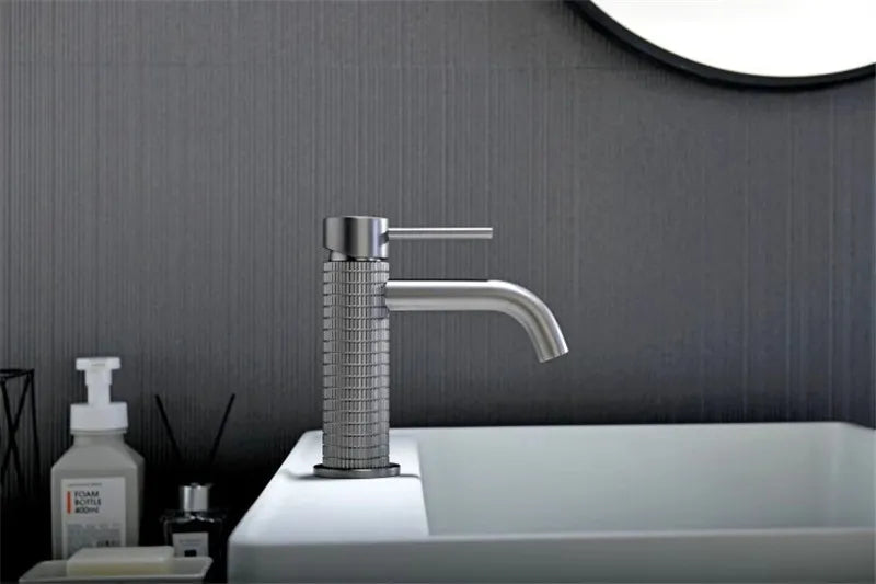 Brushed Rose Gold Bathroom Faucet Brushed Gold Basin