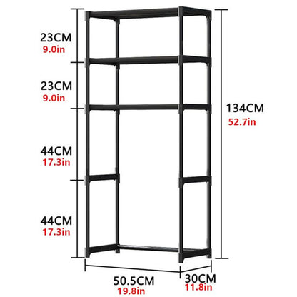 Tier Over Toilet Shelf Freestanding Bathroom Shelves Over