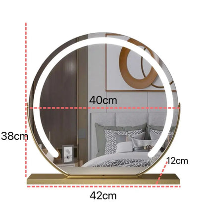 Vanity Makeup Mirror Lights Detachable 15x Magnification Color