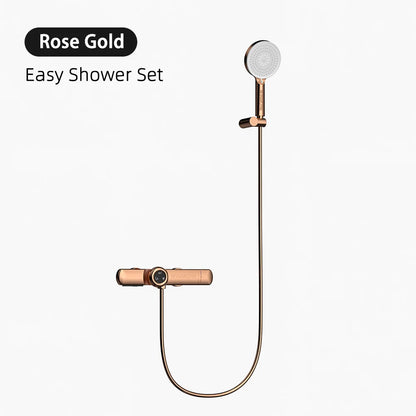 Luxury Solid Brass Smart Thermostatic Showers System Split