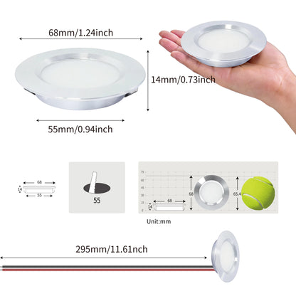 Led Recessed Spotlight 12v Lamp Ac110 220v Driver