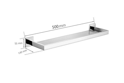 Stainless Steel Bathroom Hardware Mirror Chrome Polished Towel