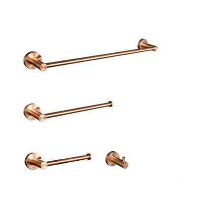 High Quality Brushed Rose Gold Bathroom Pendant Towel
