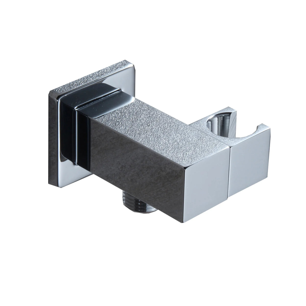 Wall-Mounted Shower Base Chrome Black Gold Square Hand-Held