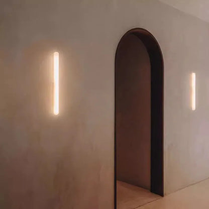 Full Brass Natural Marble Vanity Wall Light Bathroom
