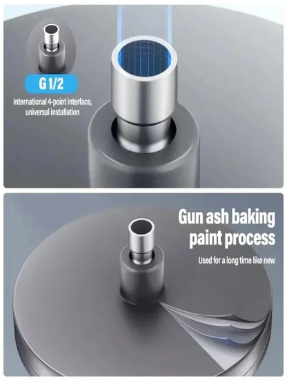 Modes Rainfall Shower Head Bathroom High Pressure Top