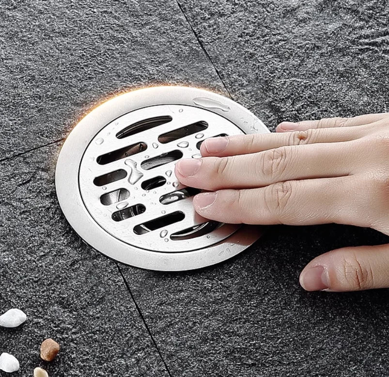 Stainless Steel Floor Drains Shower Anti-Odor Drainer Bathtub