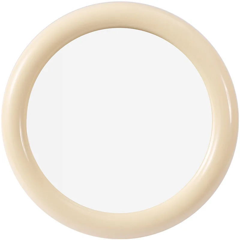 Nordic Round Glass Mirror Wall Mirror Desktop Mirror
