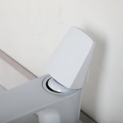 Kemaidi Rose Gold Bathroom Basin Sink Faucet Square