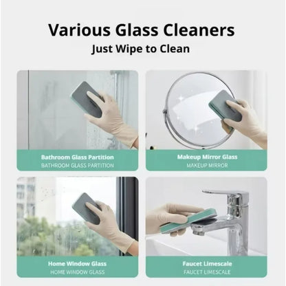 Glass Scale Magic Scrubber Cleaning Brush Bathroom Mirror