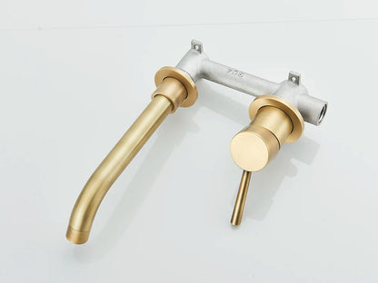Matte Black Basin Faucet Brass White Bathroom Sink