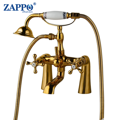 Zappo Bathtub Faucet Vintage Telephone Style Dual Handles