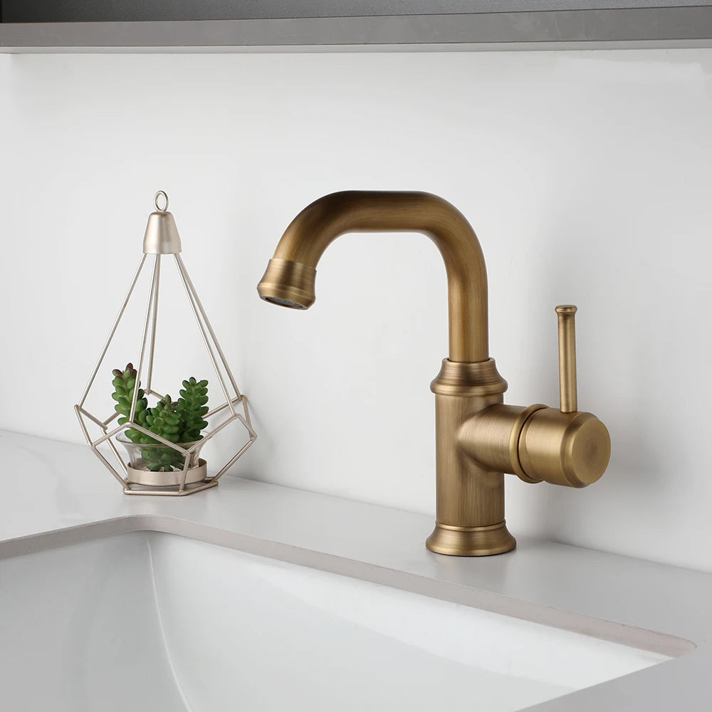 Zappo Bathroom Basin Faucet Rotatable Spout Cold Water