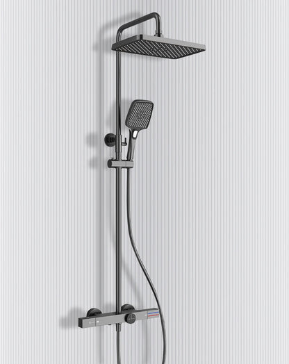 Vgx Thermostatic Shower System Gold Shower Luxury Bathroom