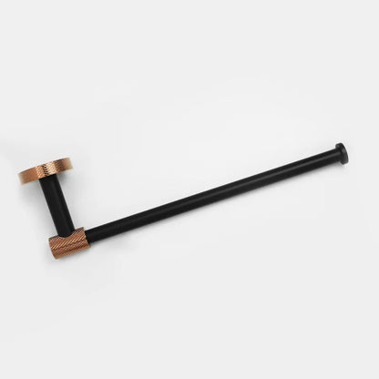 Rose Gold &Black Wall Mount Shelf Toilet Bath