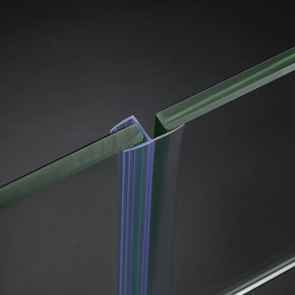 6/8/10/12mm Shower Screen Seal Strip Pvc Frameless Glass