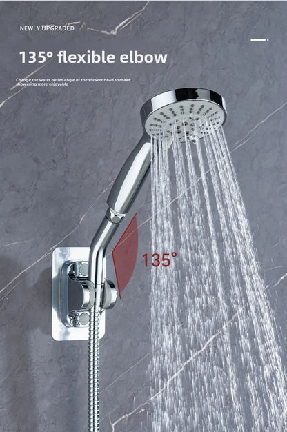 Shower Head Extension Arm Adjustable Angle Rotatable Connector