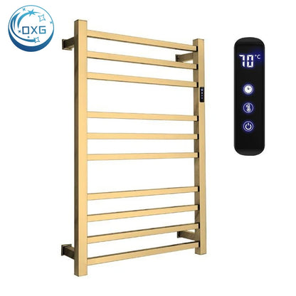 Oxg Towel Warmer Built-In Timer Wall Mounted Electric