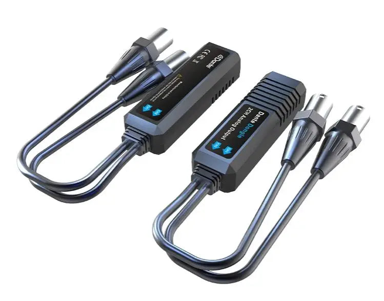 Dante Input Dongle Converter 2-Channel Analog Output Independent