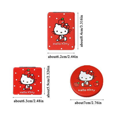 Genuine Hello Kitty Melody Folding Makeup Mirror Cartoon