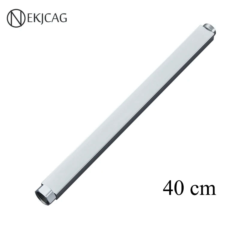 Square Extension Tube Bathroom Shower Faucet Extra Extend