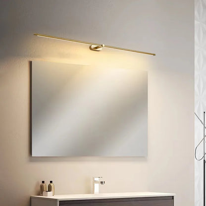 Nordic Slim Wall Sconce Lamp Bathroom Mirror Light