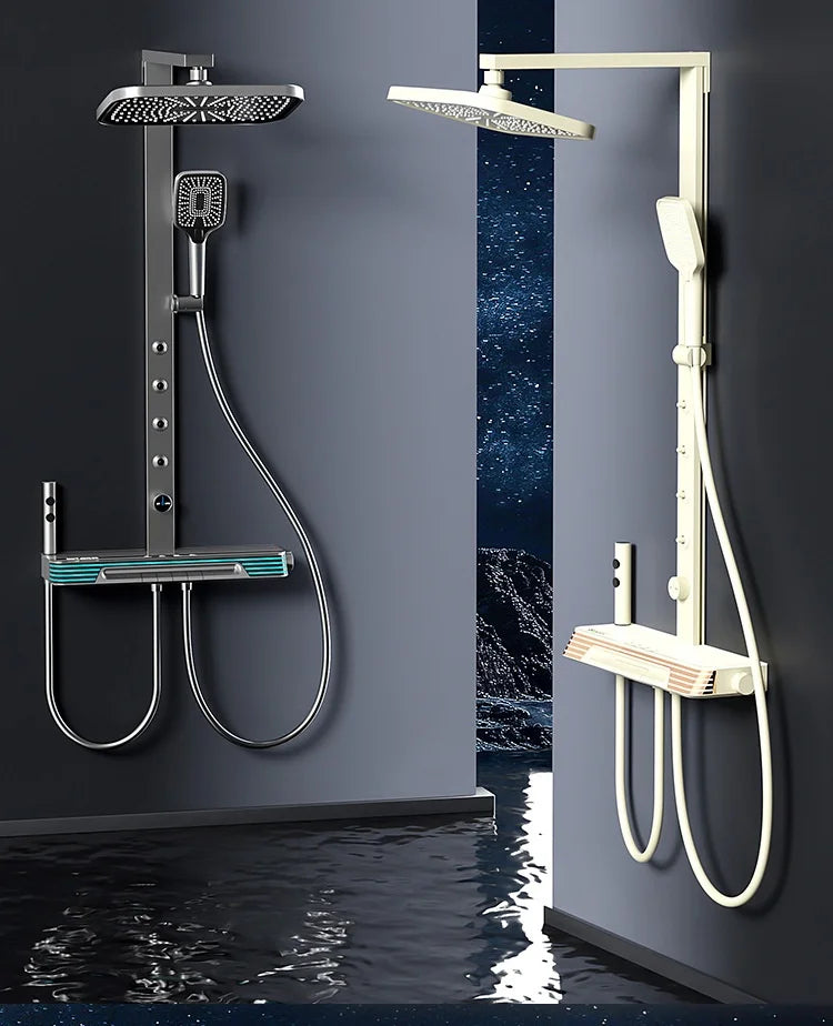 Spa Waist Spray Digital Bathroom Shower Ambient Lighting