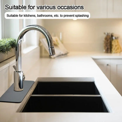 Solid Color Sink Faucet Mat Diatomite Absorbent Faucet