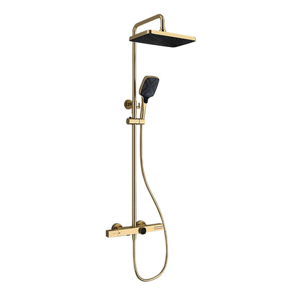 Vgx Thermostatic Shower System Gold Shower Luxury Bathroom