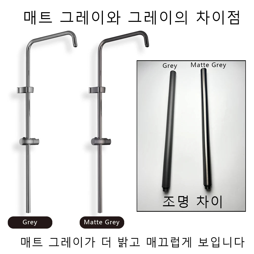 Standard Universal Bathroom Shower Faucet Tube Bathtub Shower
