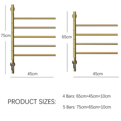 Oxg Electric Heated Towel Rack Bathroom Towel Dryer