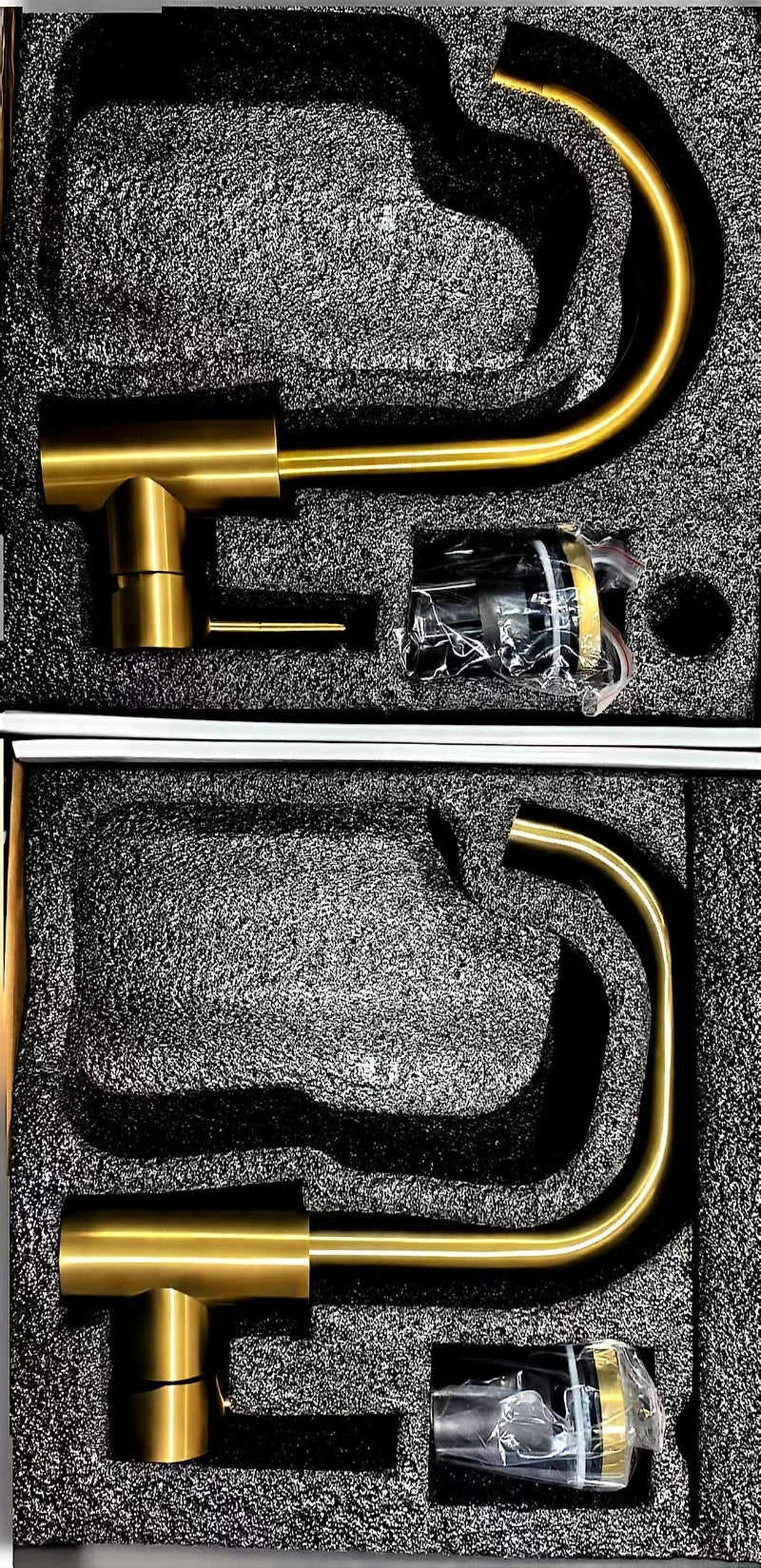 Arrival Light Luxury Gold Bathroom Basin Faucet Modern