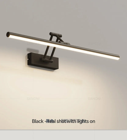 Modern Led Wall Lamp Bathroom Mirror Lamp Retractable