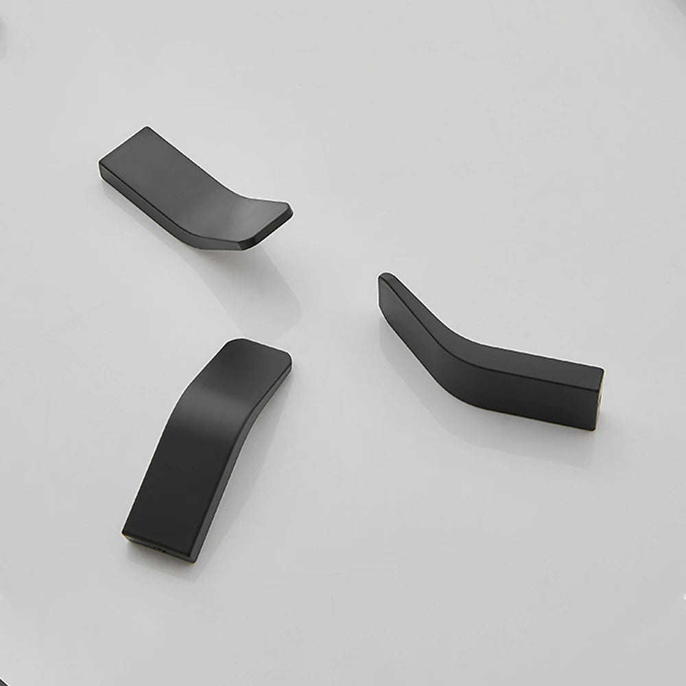 Black Matte Wall Hook Hanging Coat Rack Clothes