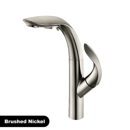 Luxury Brass Gold Touch Switch Faucet Pull-Out Design