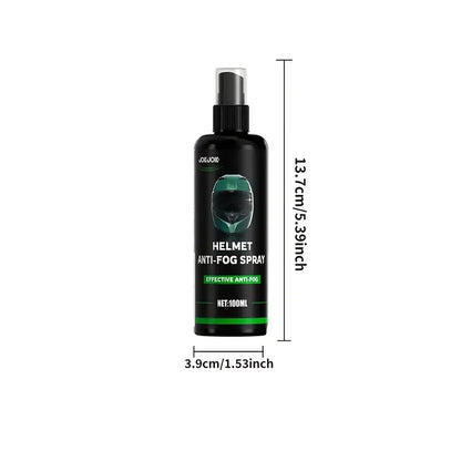 Anti-Fog Spray 100ml- Motorcycle Helmet Visor Car Windshield