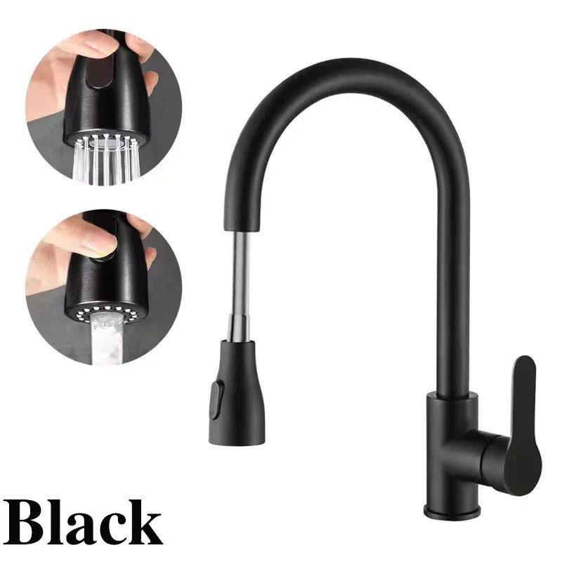 Faucet Brushed Nickel Color Surface Cold Water Faucet