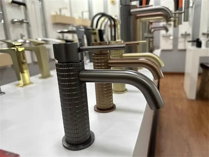 Brushed Rose Gold Bathroom Faucet Brushed Gold Basin