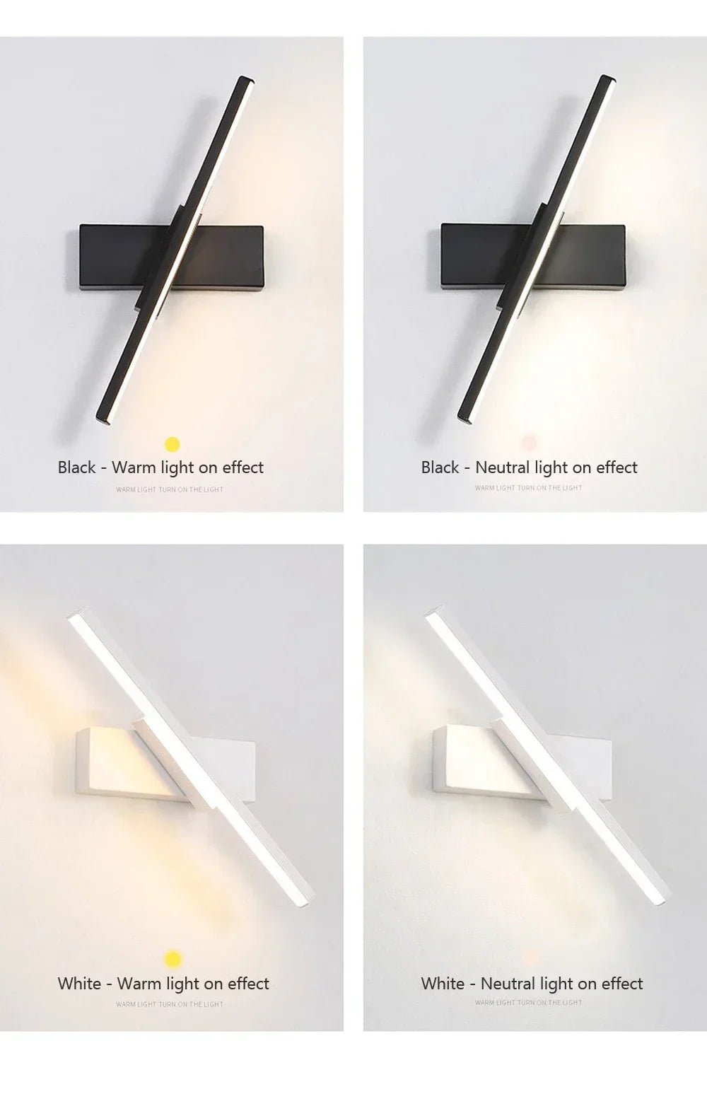 Modern Retractable Led Bathroom Mirror Light Makeup Vanity
