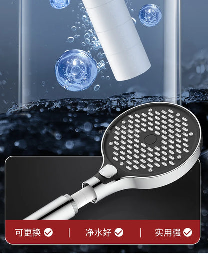 15cm Big Panel High Pressure Shower Head Filter