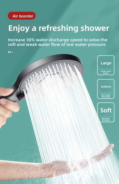 Bathroom Sprayer Shower Head Water Saving Handheld Rain