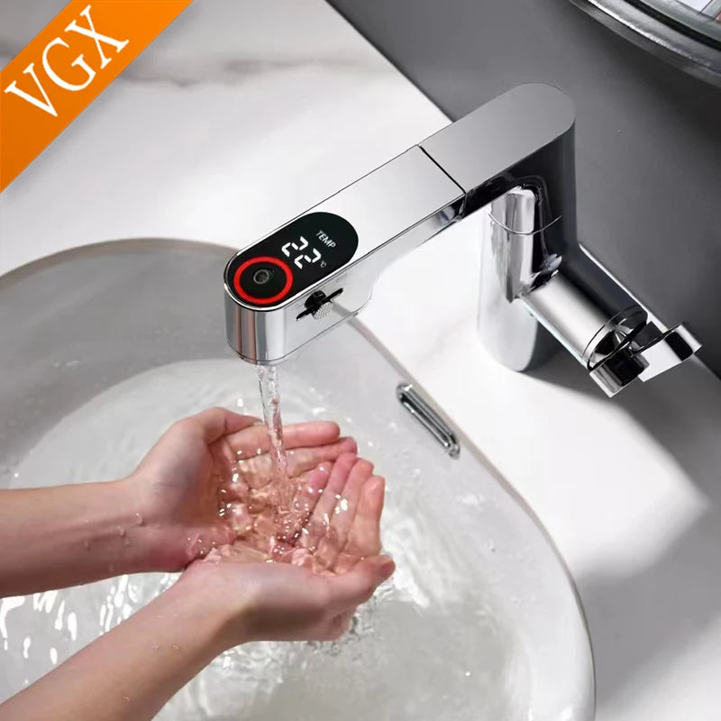 Vgx Bathroom Faucets Pull Out Basin Mixer Sink