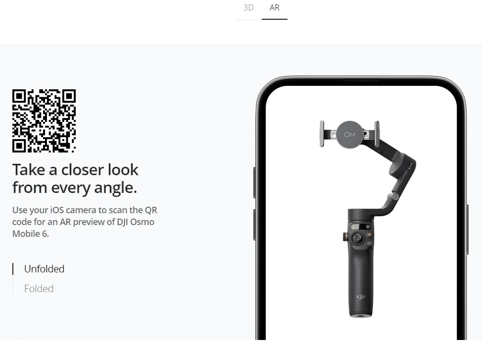 Dji Osmo Mobile Dji Om 3-Axis Stabilization Foldable